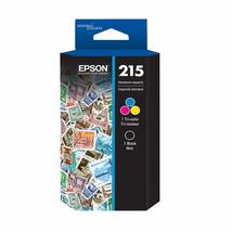 EPSON 215 Ink Standard Capacity Black &amp; Color Cartridge Combo Pack (T215120-BCS) - £47.92 GBP