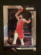 2018-19 Panini Prizm Basketball #177 Anthony Davis Silver Prizms Pelicans Lakers - £2.06 GBP