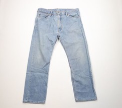Vintage Y2K Levis 505 Mens 38x30 Distressed Regular Fit Denim Jeans Pant... - $44.50