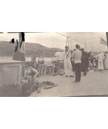 VINTAGE PHOTO; TREASURE HUNT ON THE U.S.S. WILMINGTON; CHINA;CIRCA 1912 - £11.93 GBP