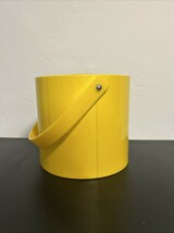 VTG Canary Yellow Ice Bucket Lucite Handle George’s Briard Made In USA S... - $546.75 MXN
