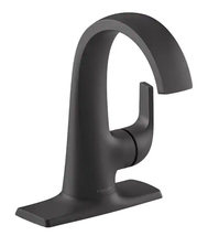 Kohler R30577-4D-BL Cursiva Single Handle Bathroom Faucet - Matte Black - $124.90