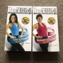 The Firm Total Sculpt Plus ABS  VHS VCR Video Tape  Cardio Burn Total Sc... - £5.53 GBP