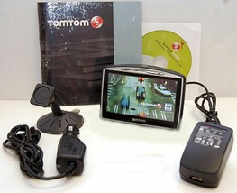 Tom Tom Go 730T Car Portable Gps Navigator Lifetime Traffic Unit 4.3&quot; Lcd Tom Set - £60.63 GBP