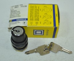 Square D 2-Position Maintained Rotary Key Selector Switch Model# D3L20 - £15.16 GBP