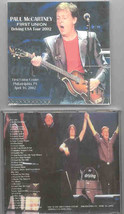 Paul McCartney - Driving Tour 2002   First Union ( Philadelphia . April 16th . 2 - £24.48 GBP