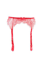 L&#39;agent By Agent Provocateur Womens Suspender Grace Red Gold Size S - £30.63 GBP