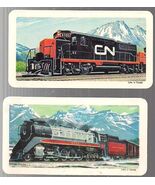 1967 TRANSPORTATION THROUGH THE AGES RR Canada (2)cards - $20.79 CAD