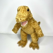 T-Rex Build a Bear Golden Dinosaur Plush 2011 Stuffed Animal Dino Soft Toy 15&quot; - £12.29 GBP