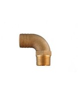 Fitting Water Bronze 1 INCH NPT TO 1.25 HOSE 90 DEGREE CRUSADER - €17,93 EUR