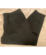 Reebok Men Pull-On Pants Black 3XL Pocket Drawstring Track - £16.89 GBP