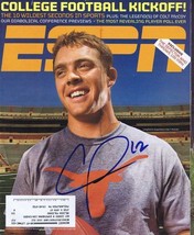 Colt McCoy Signed 2009 ESPN Full Magazine Texas Longhorns 49ers Browns - £54.52 GBP