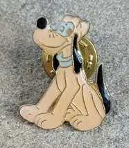 Vintage Pluto the Dog Collar Disney Classic Souvenir Lapel Hat Pin - £5.58 GBP