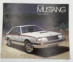 Ford Mustang Fox Body 1980 Original Dealer Sales Brochure 80 Vintage - £9.83 GBP