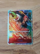 Shanks. One Piece English. Wings Of The Captain. Op06-007 SR - $4.94