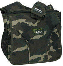 Large Messenger Sling Body Bag Book Binder Camo Shoulder Day School Cros... - £15.42 GBP