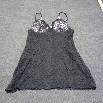 Apt. 9 Lace Nightgown Underwired Built In Bra Women Medium Black - £13.21 GBP