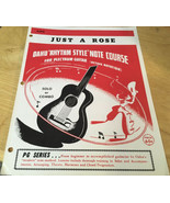 Just A Rose Sheet Music Oahu Rhythm Style Guitar - €4,25 EUR