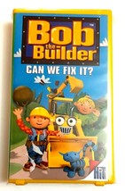 Bob the Builder Can We Fix It VHS 2001 Clamshell Hit Entertainment 45 Mi... - £6.26 GBP
