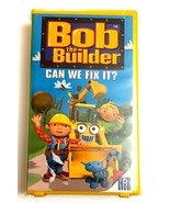 Bob the Builder Can We Fix It VHS 2001 Clamshell Hit Entertainment 45 Mi... - £6.19 GBP
