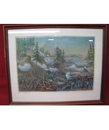 Framed Battle of Chattanooga Tennessee Civil War J.B. - £46.71 GBP
