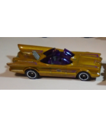 GOLDEN HOT WHEELS 2022 BATMAN, TV SERIES BATMOBILE. #4/5 GOLDEN New! Met... - £9.39 GBP