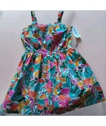 Carter&#39;s Kid ~ Girls Size 12 ~ Multicolored Floral ~ Sleeveless Cotton S... - $534.05 MXN