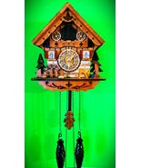 Kintrot Quartz Musical Cuckoo Clock w/Night Eye - $177.21