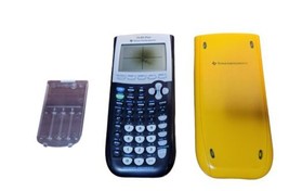 Texas Instruments TI-84 Plus Tested Works Cover Has Screen Shadow Scratch - $34.99