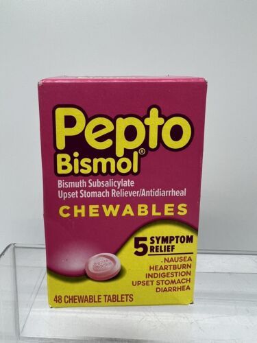 Pepto-Bismol 262mg Heartburn Treatment Chews - 48 Count 6/25 - $8.56