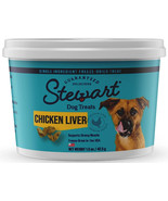 [Pack of 4] Stewart Freeze Dried Chicken Liver Treats 1.5 oz - £33.20 GBP