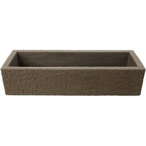 EmscoGroup 2415-1 38 x 14 in. Trough Planter - Sand - £113.10 GBP