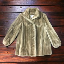 Savage Juliette An Imported Fabric By Tissavel France Faux Fur Coat Fits... - $39.26