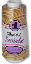 Maxi Lock Swirls Butter Toffee Serger Thread  53-M64 - £12.05 GBP