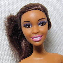 Barbie Doll NIKKI Hybrid Nutmeg Brown Brunette AA Nude for OOAK Display Play - £10.97 GBP