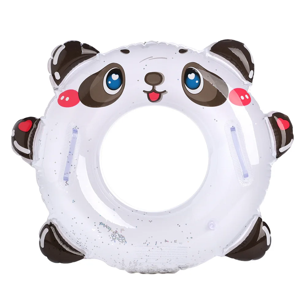 Panda Inflatable Pool Float Swimming Rings Portable Water Toys for Boys Girls - £33.94 GBP