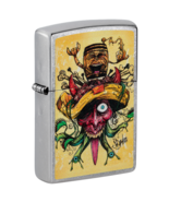 Zippo Lighter - Sean Dietrich Devil Bill Street Chrome - 855827 - $35.83 CAD