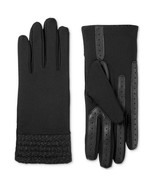 ISOTONER Black Stretch Herringbone Hem smarTouch Lined Womens Tech Glove... - $26.99