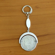 1889 Morgan Silver Dollar  Keychain - $64.00