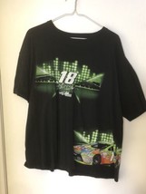 Kyle Busch #18 Green print Green Crispy M&amp;M&#39;s T-shirt  Black XL - £10.90 GBP
