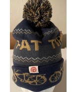 Vintage NEW BELGIUM BREWING STOCKING CAP HAT BEANIE Winter FAT TIRE Bike az - $38.40 CAD