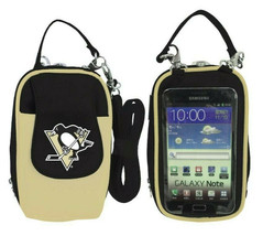 Pittsburgh Penguins Crossbody Purse Plus Touch XL with Shoulder Strap - £21.76 GBP