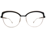 Caroline Abram Eyeglasses Frames X-tase 595 Matte Black Pink Rose Gold 5... - $280.99