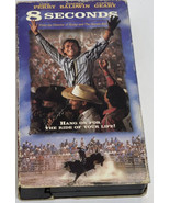 8 Seconds VHS 1994 Luke Perry, Stephen Baldwin Bull Riding Video Tape - £2.96 GBP