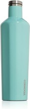 Corkcicle Turquoise Thermos Canteen For Wine Beer Cocktails Water Coffee Sodas - £31.15 GBP