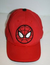 Spiderman Toddler Baseball Hat Cap Boys Girl Child Small Cotton Red Elastic Back - $11.65