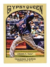 2011 Topps Gypsy Queen #125 Francisco Liriano Minnesota Twins - $3.00