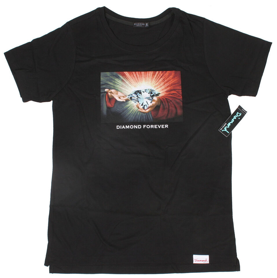 Primary image for Diamond Supply Co. Forever Men's Tee NWT Black