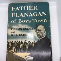 1949 Father Flanagan Of Boys Town First Edition Hardcover Book - £7.31 GBP