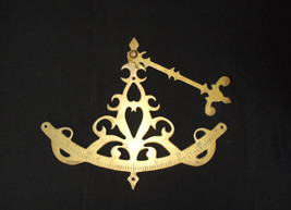 Solid Brass Ship Pendulum Inclinometer Marine Instrument Nautical Decor Vintage - £35.61 GBP